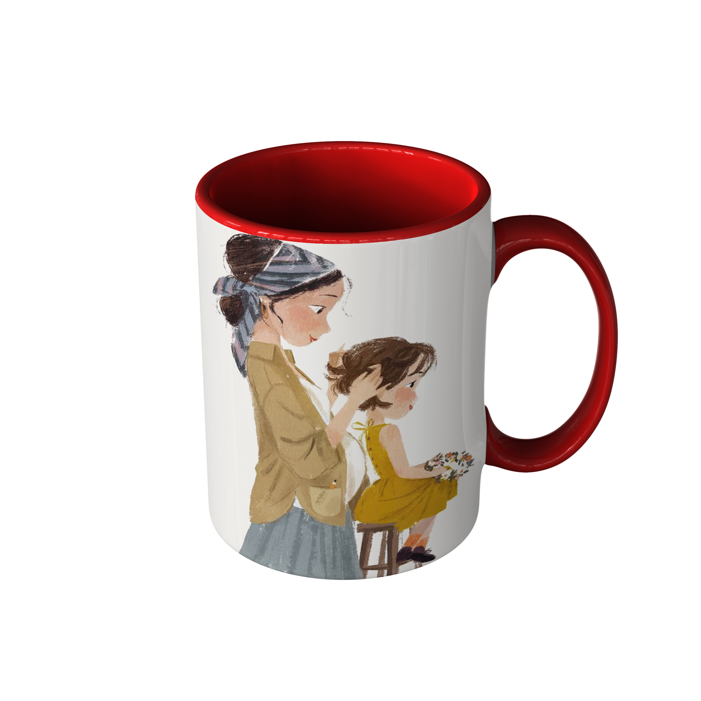 ماگ مدل فانتزی مادر دختری کد 11004