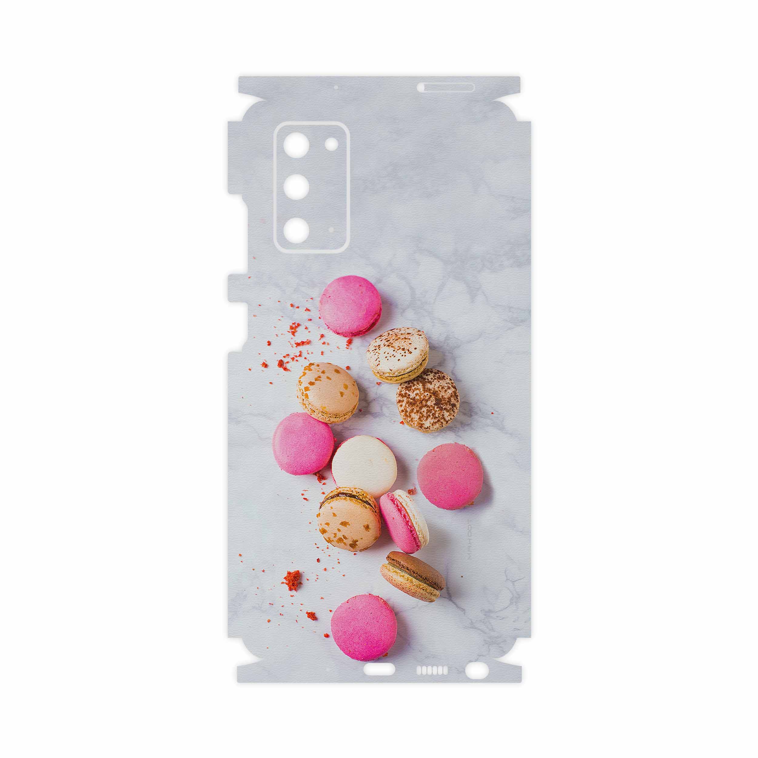 برچسب پوششی ماهوت مدل Macaron cookie-FullSkin مناسب برای گوشی موبایل سامسونگ Galaxy Note 20