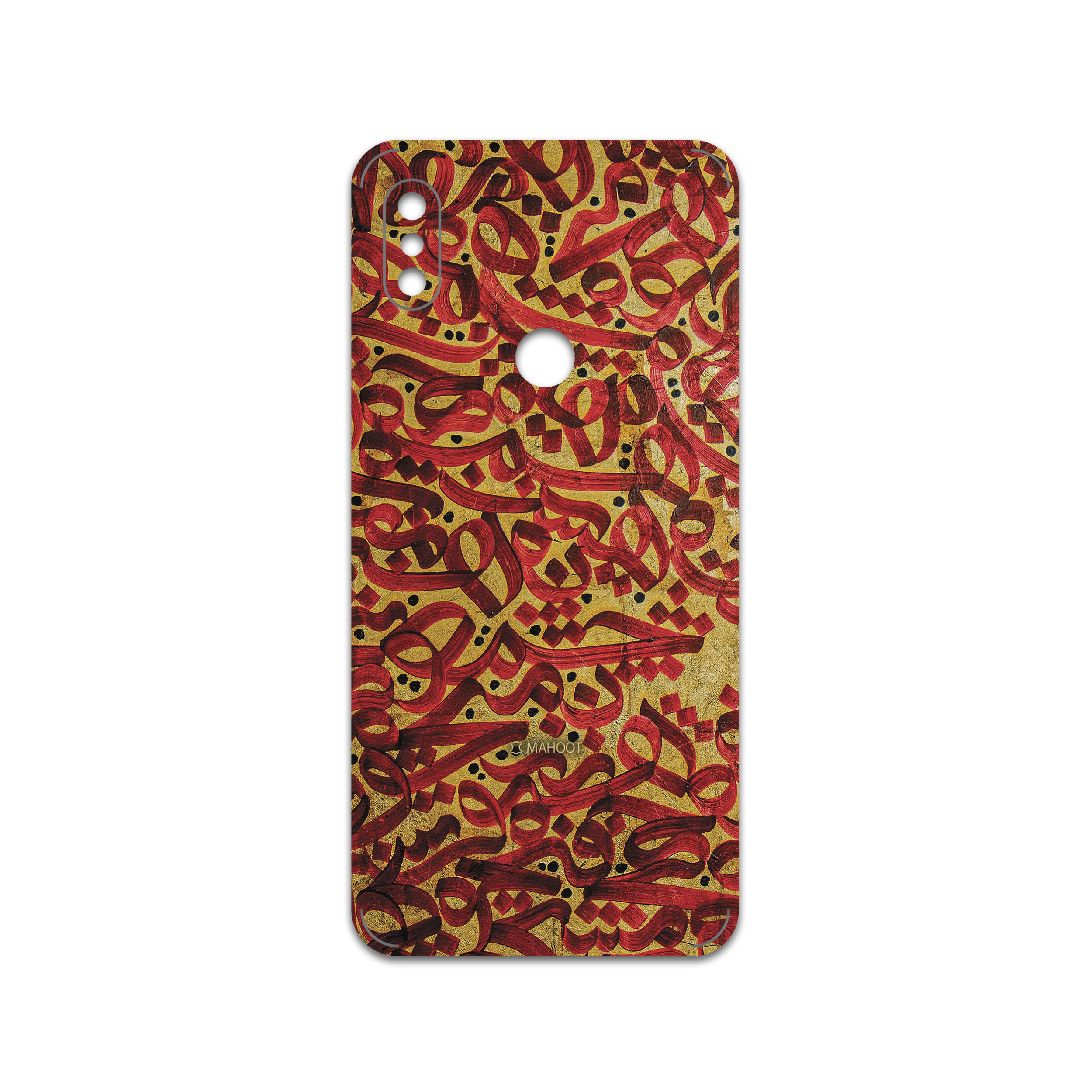 برچسب پوششی ماهوت مدل Nastaliq-6 مناسب برای گوشی موبایل شیائومی Redmi Y2