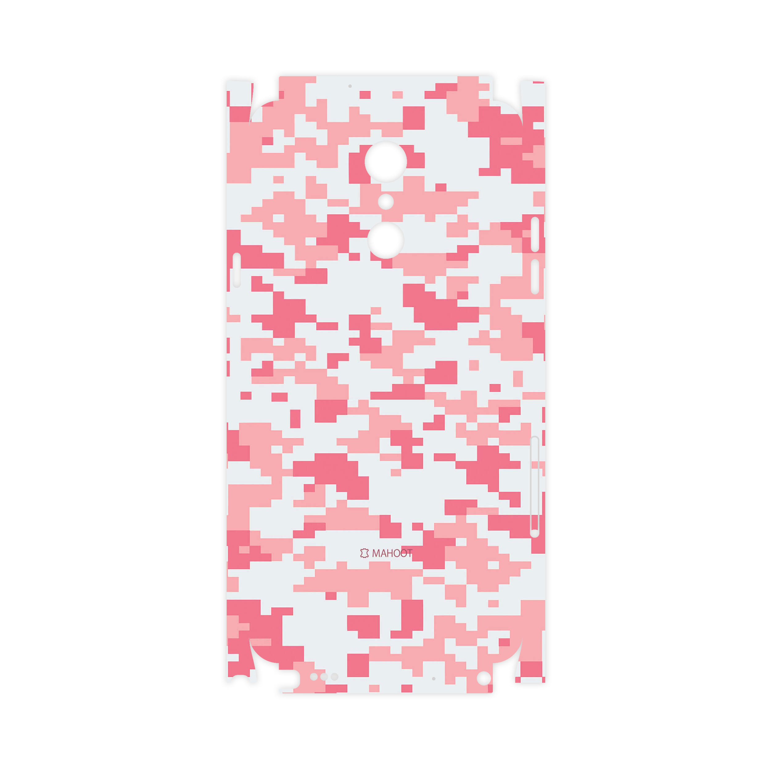 برچسب پوششی ماهوت مدل Army-Pink-pixel-FullSkin مناسب برای گوشی موبایل ال جی Q Stylus