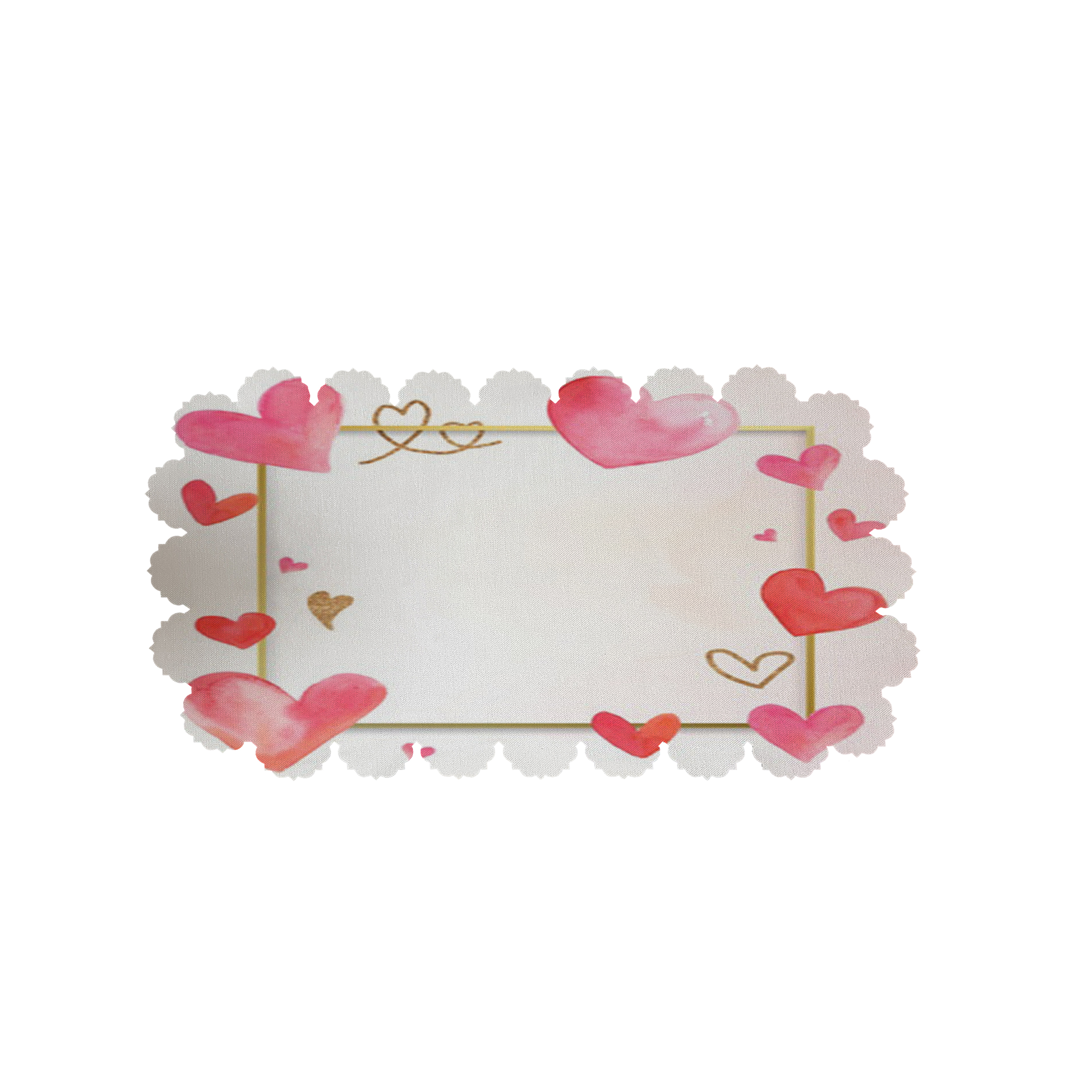   رومیزی طرح قلب  کد 8196R