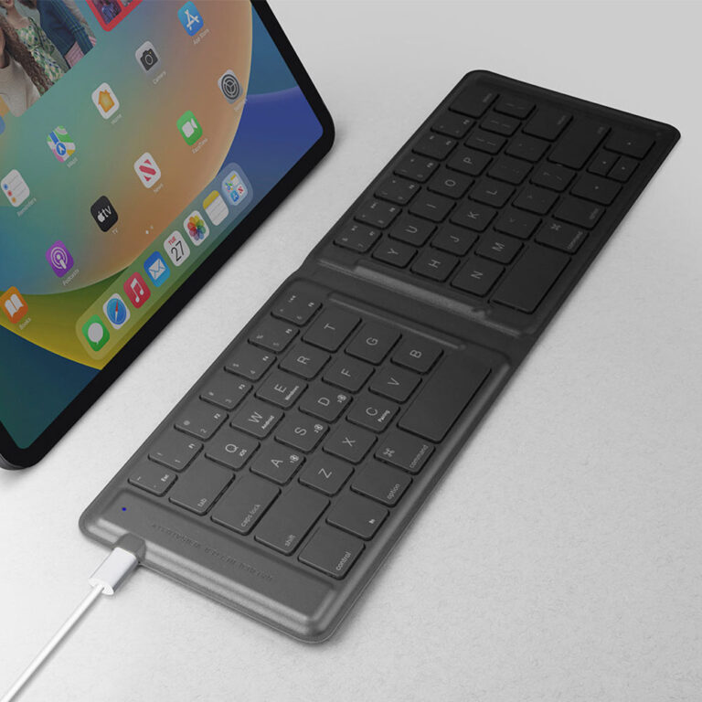 ارسال فوری و رایگان کیبورد تاشو بلوتوثی UNIQ FORIO FOLDABLE BLUETOOTH KEYBOARD