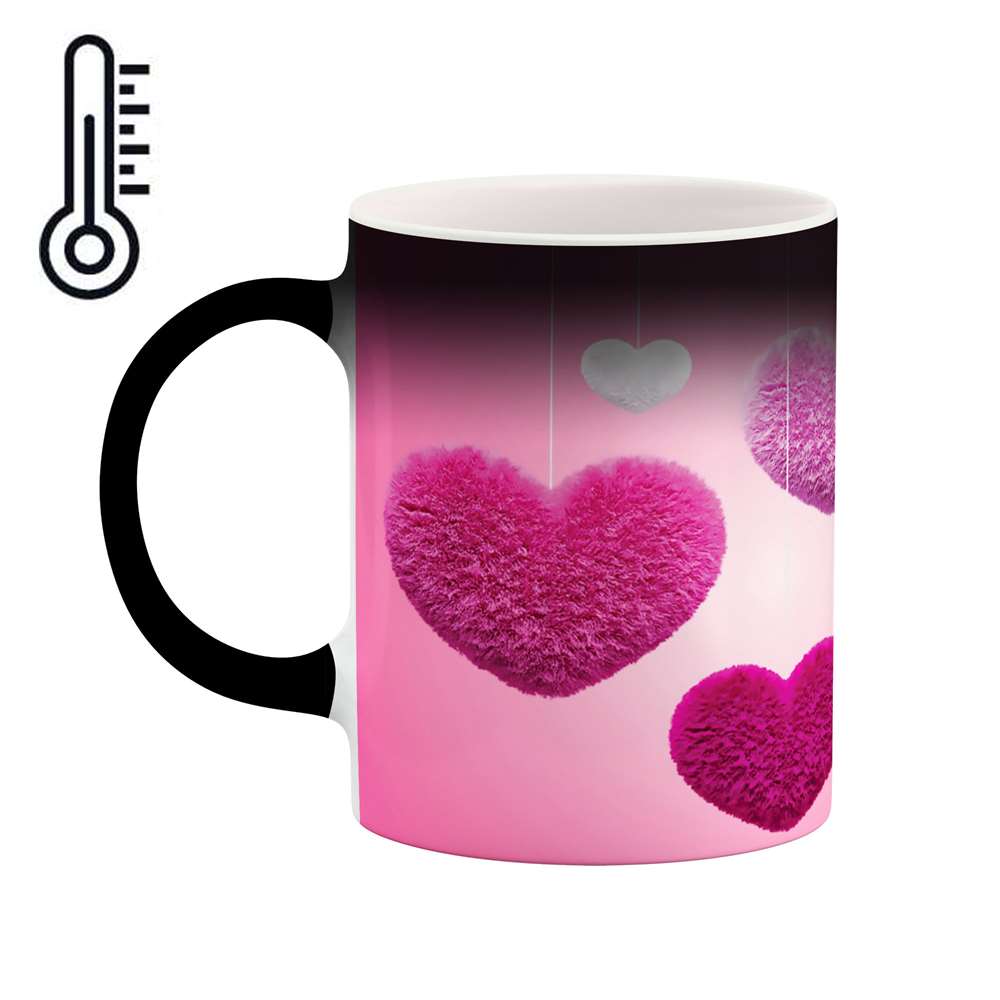 ماگ حرارتی طرح عاشقانه مدل mgh03349