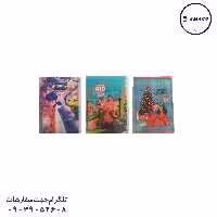 دفتر 80 خطی فانتزی و کلاسیک فنری رستا
