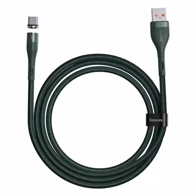 کابل تبدیل USB به USB-C باسئوس مدل Zinc Magnetic طول 1 متر
