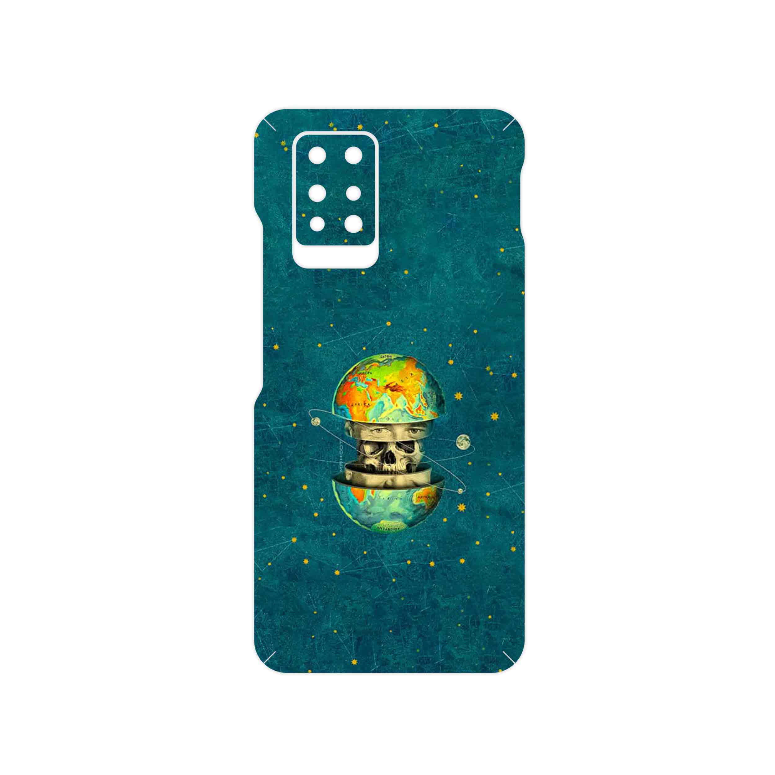 برچسب پوششی ماهوت مدل Collage of Earth Face مناسب برای گوشی موبایل اینفینیکس Note 10 Pro