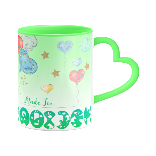 ماگ مدل اسب تک شاخ طرح خدیجه