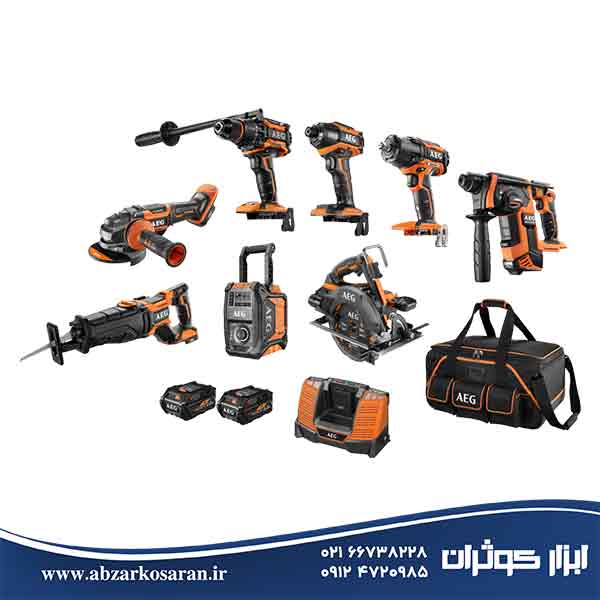 کیت 18 ولت آاگ AEG مدل A18FX862B