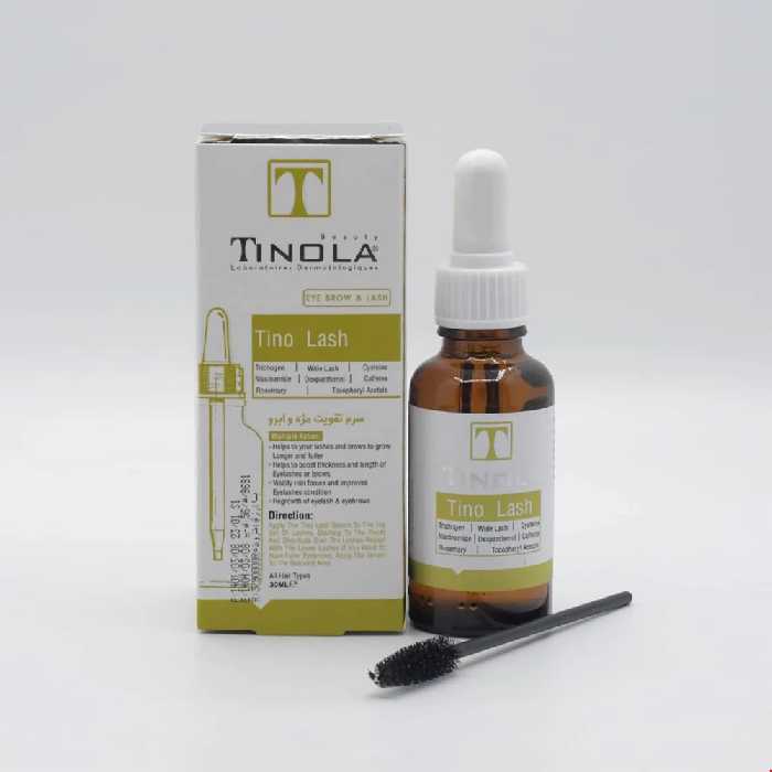 سرم تقویت مژه و ابرو تینولا 30 میلی لیتری