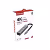 هاب 4 پورت USB-C پرومیت مدل MEDIAHUB-C3 