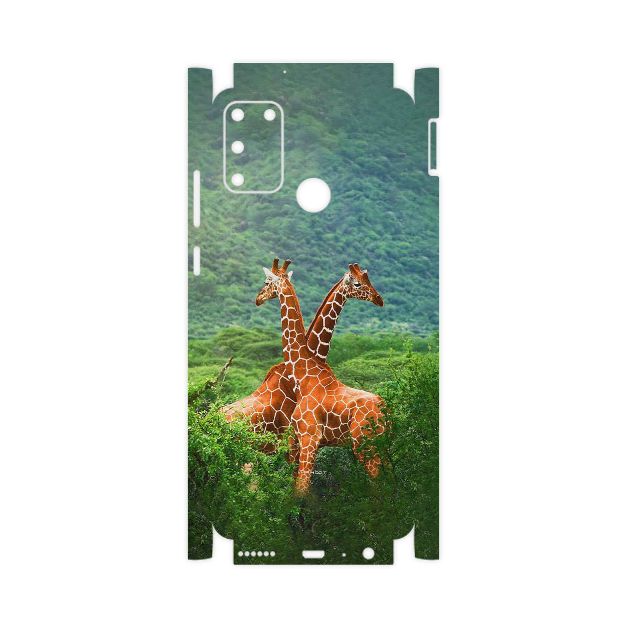 برچسب پوششی ماهوت مدل Giraffe-FullSkin مناسب برای گوشی موبایل آنر 9A