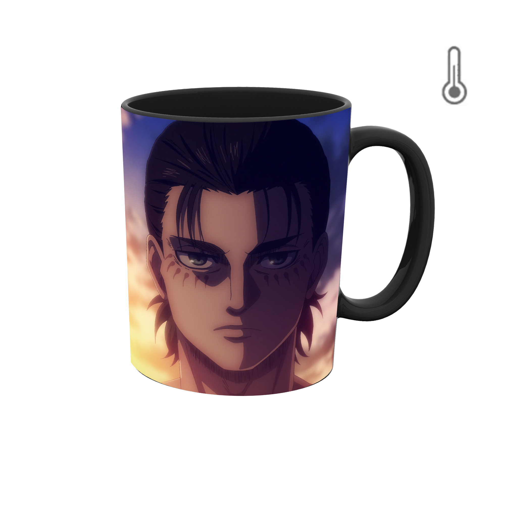 ماگ حرارتی طرح انیمه اتک ان تایتان 