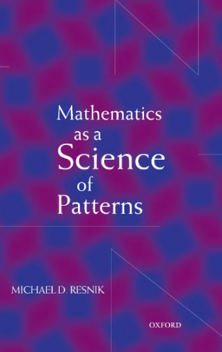 خرید و دانلود نسخه کامل کتاب Mathematics As a Science of Patterns