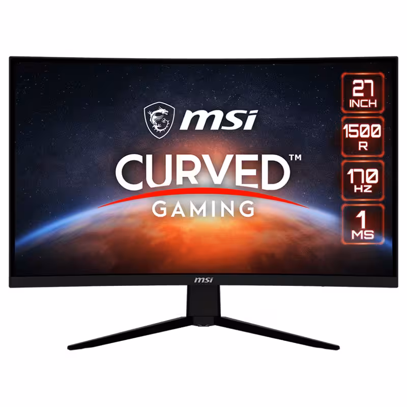 مانیتور گیمینگ خمیده ام اس آی G273CQ سایز 27 اینچ