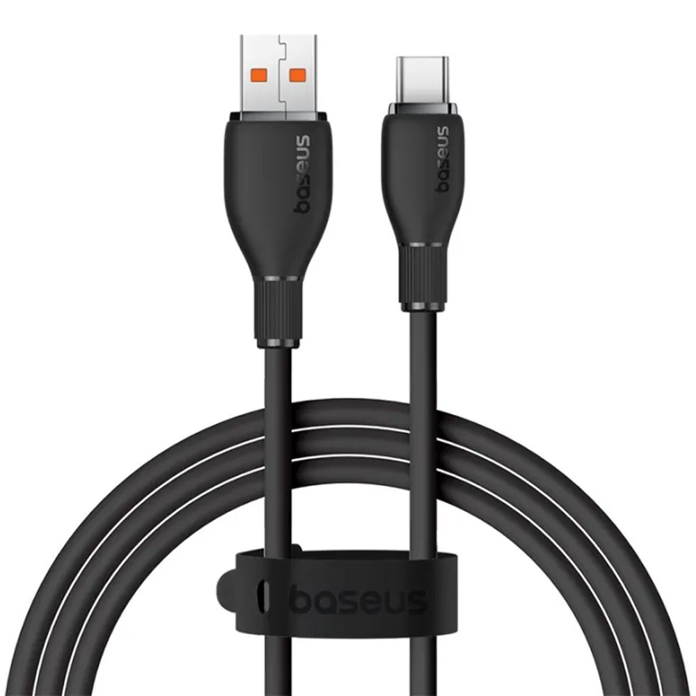کابل شارژ USB به Type-C بیسوس مدل Pudding CB000054 P10355703111-B1 طول 1.2 متر توان 100 وات