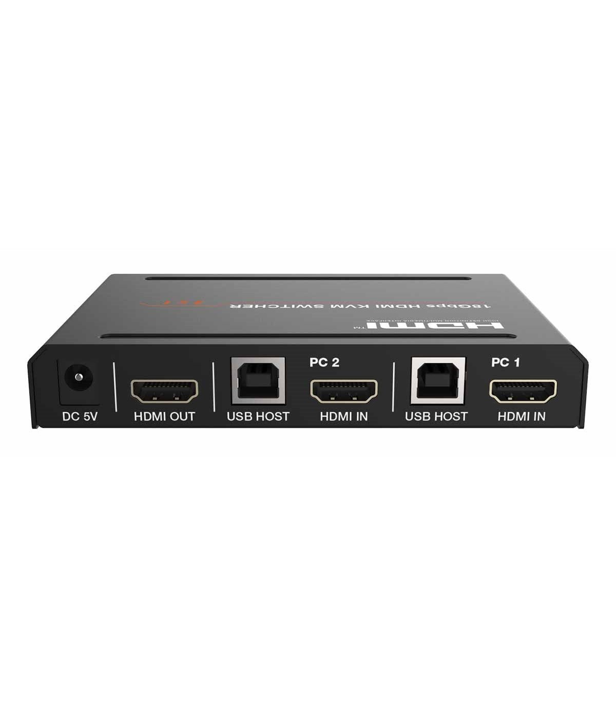 ارسال فوری ضمانت اصالت کالا کی وی ام سوئیچ 2 پورت HDMI همراه کابل فرانت FN-K221