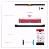 برچسب پوششی ماهوت مدل Iran-Flag-1 مناسب برای تبلت سامسونگ Galaxy Tab S 10.5 2014 T800