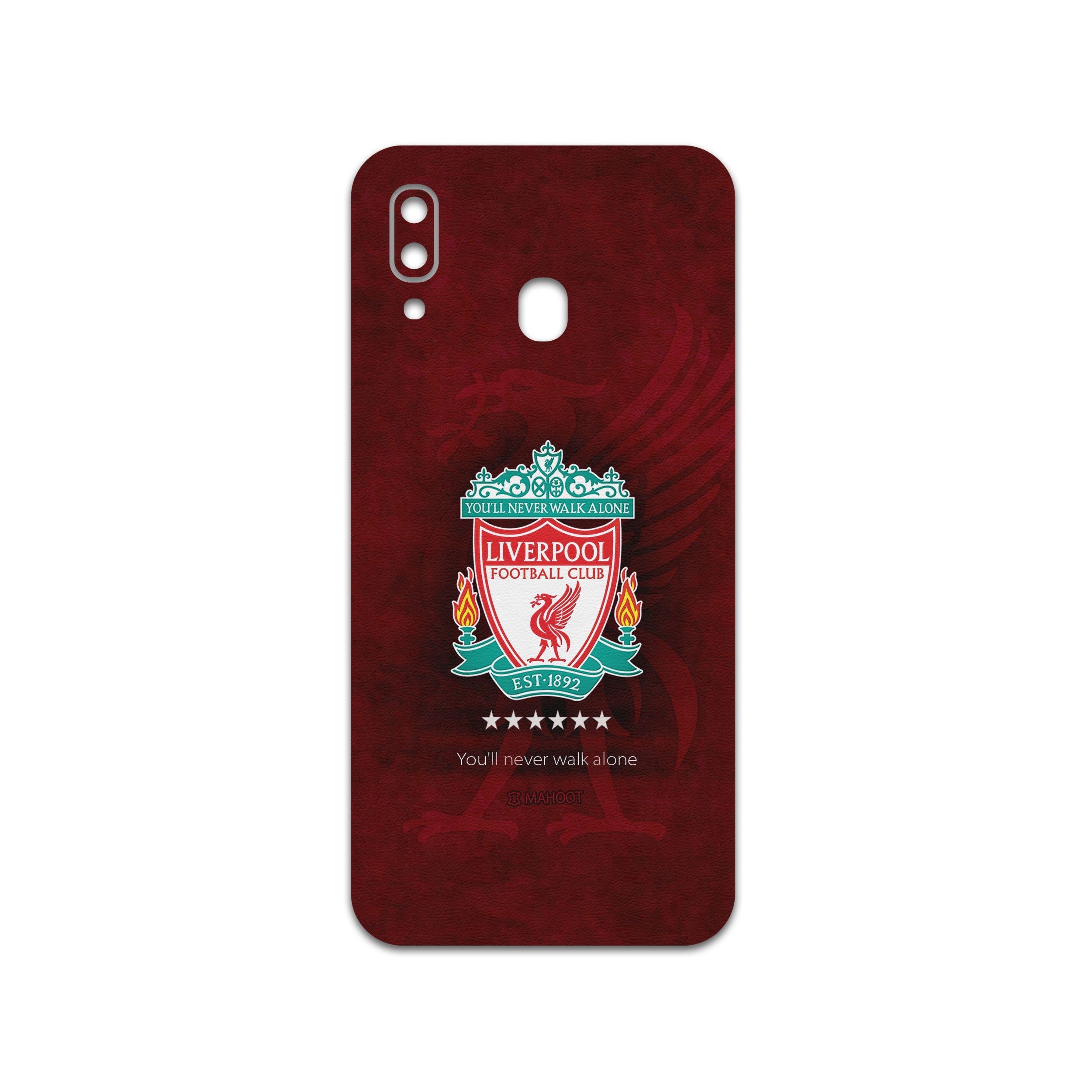 برچسب پوششی ماهوت مدل Liverpool-FC مناسب برای گوشی موبایل سامسونگ Galaxy M10s