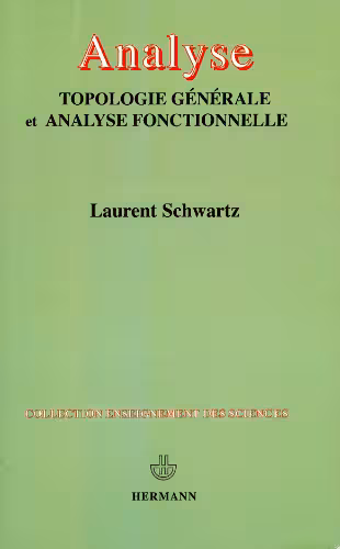 خرید و دانلود نسخه کامل کتاب Analyse : Topologie générale et analyse fonctionnelle