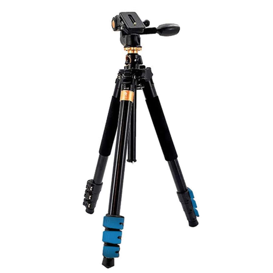 سه پایه دوربین عکاسی بیک Beike Q600H Tripod (هد فلزی)