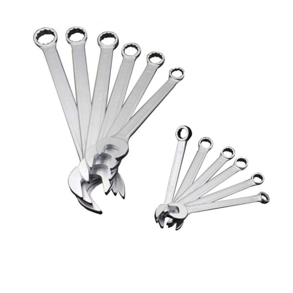 مجموعه 12 عددی آچار یک سر تخت یک سر رینگی سیموند مدل 012