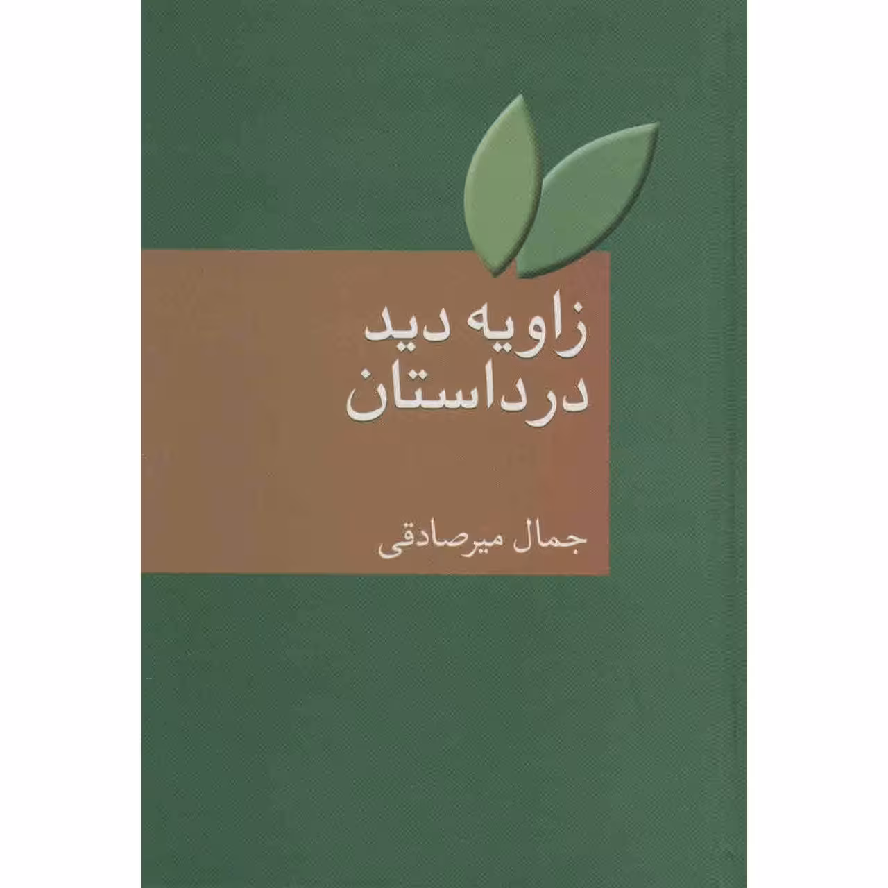 کتاب زاویه دید در داستان اثر جمال میرصادقی