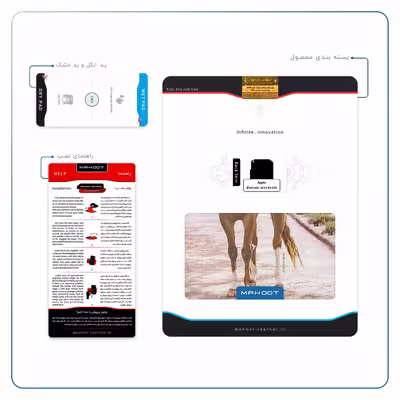 برچسب پوششی ماهوت مدل Horse-1 مناسب برای تبلت اپل iPad mini 2012 A1455
