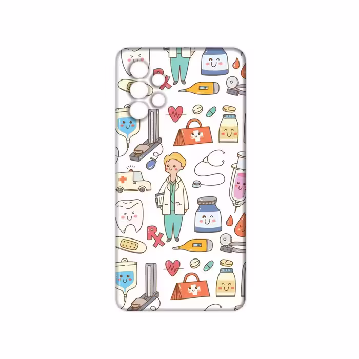 کاور مدل دندان پزشک کد 025 مناسب برای گوشی موبایل سامسونگ galaxy A52 