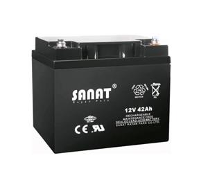 باتری سیلد اسید 42 آمپر ساعت SANAT - فروشگاه اینترنتی طیف سنتر