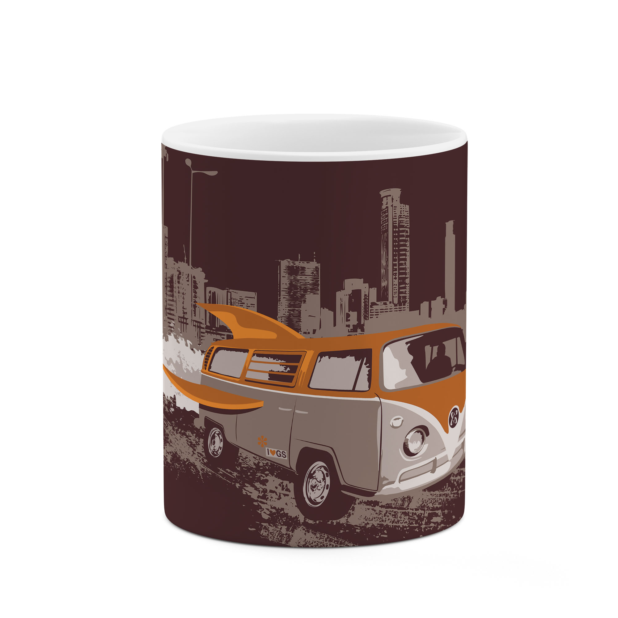 ماگ طرح ماشین ون مدل mug03197