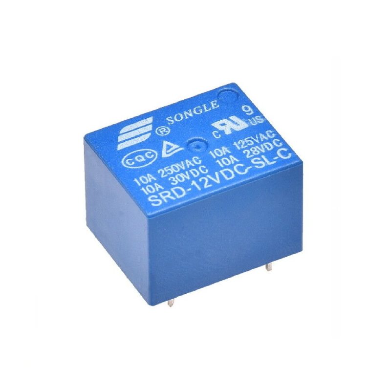 رله 12 ولت 10 آمپر سنگل مدل SRD-12VDC