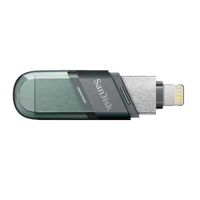 فلش مموری سن دیسک مدل iXPAND Flip ظرفیت 128 گیگابایت