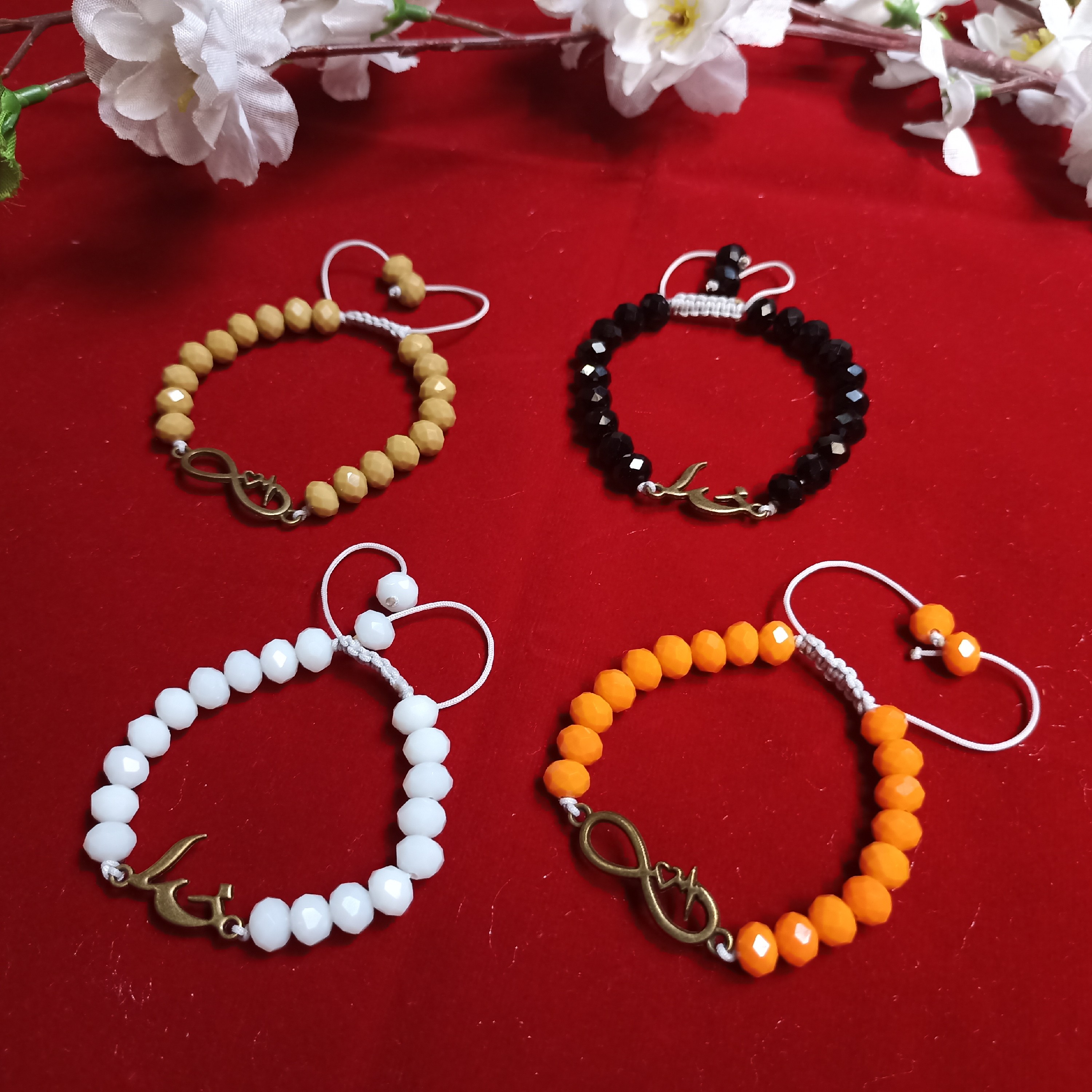 دستبند عمده مدل خدا و بینهایت  (حداقل سفارش 10 عدد  )