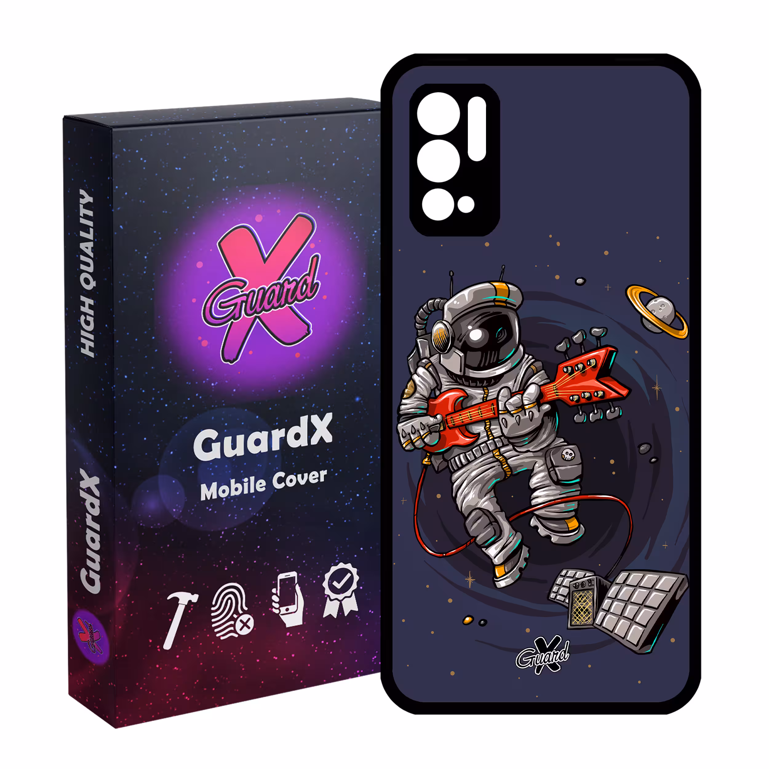 کاور گارد ایکس طرح Galaxy مدل Glass10080 مناسب برای گوشی موبایل شیائومی Redmi Note 10 5G / Poco M3 Pro
