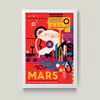تابلو مدل مریخ MARS کدS0116-w