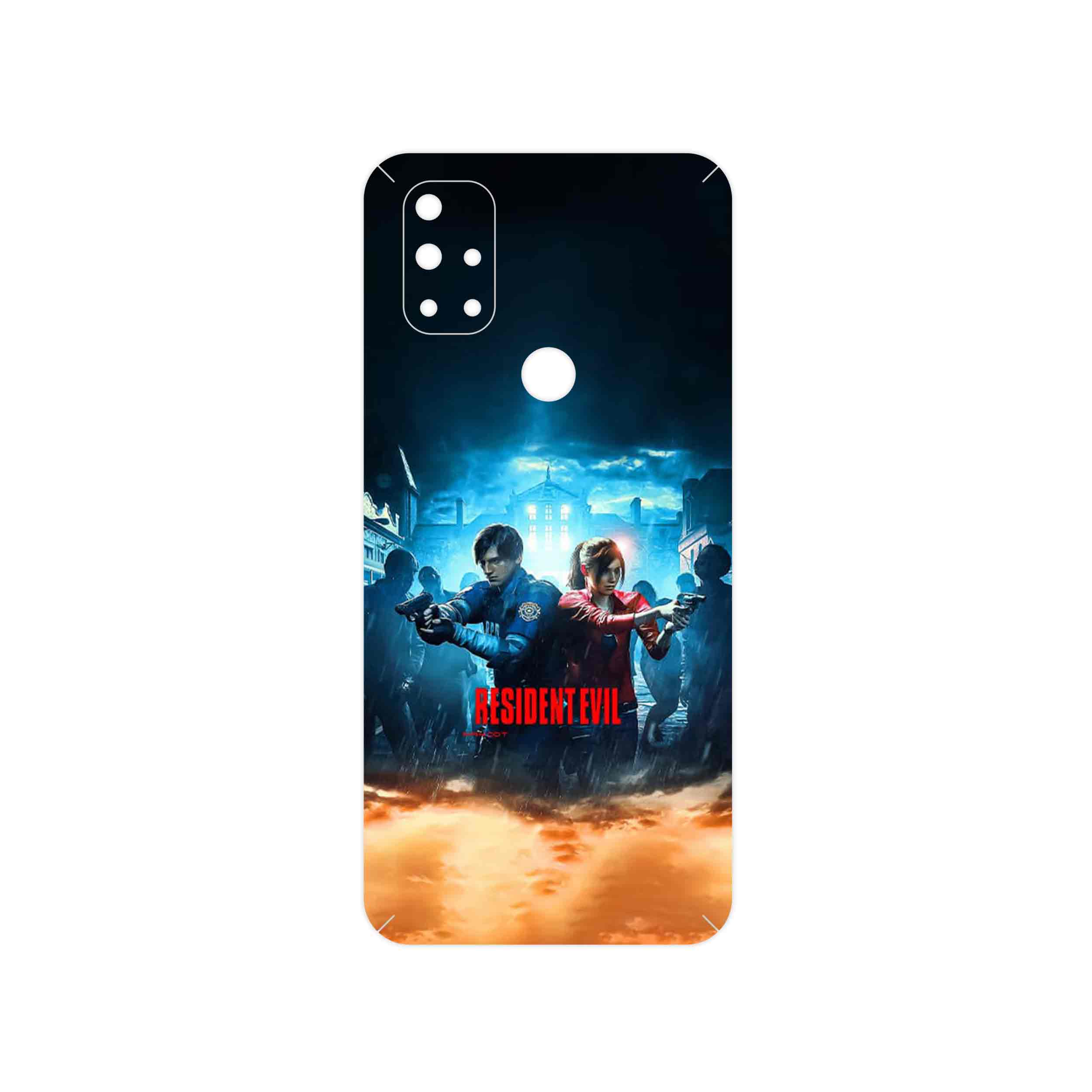 برچسب پوششی ماهوت مدل Residentevil Game Series مناسب برای گوشی موبایل وان پلاس Nord N10 5G