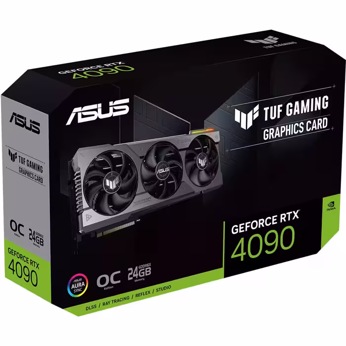 کارت گرافیک ایسوس TUF Gaming GeForce RTX4090 OC Edition 24GB GDDR6X   گارانتی 2 ساله شرکتی