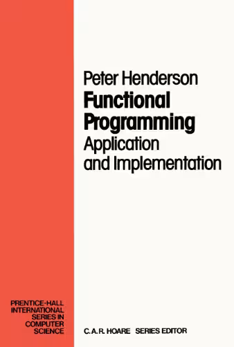 خرید و دانلود نسخه کامل کتاب Functional Programming Application and Implementation