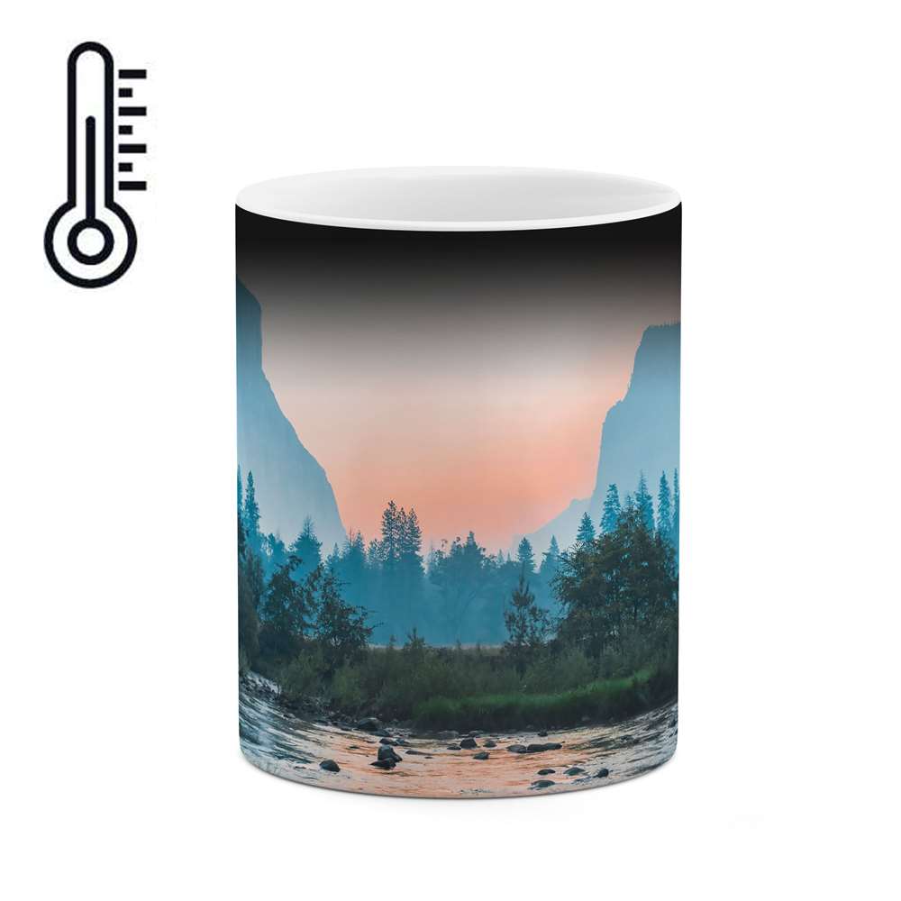 ماگ حرارتی طرح طبیعت مدل mgph02244