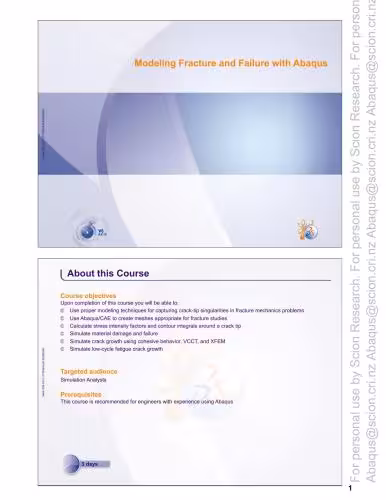 خرید و دانلود نسخه کامل کتاب Dassault Systemes Inc. Modeling Fracture and Failure with Abaqus