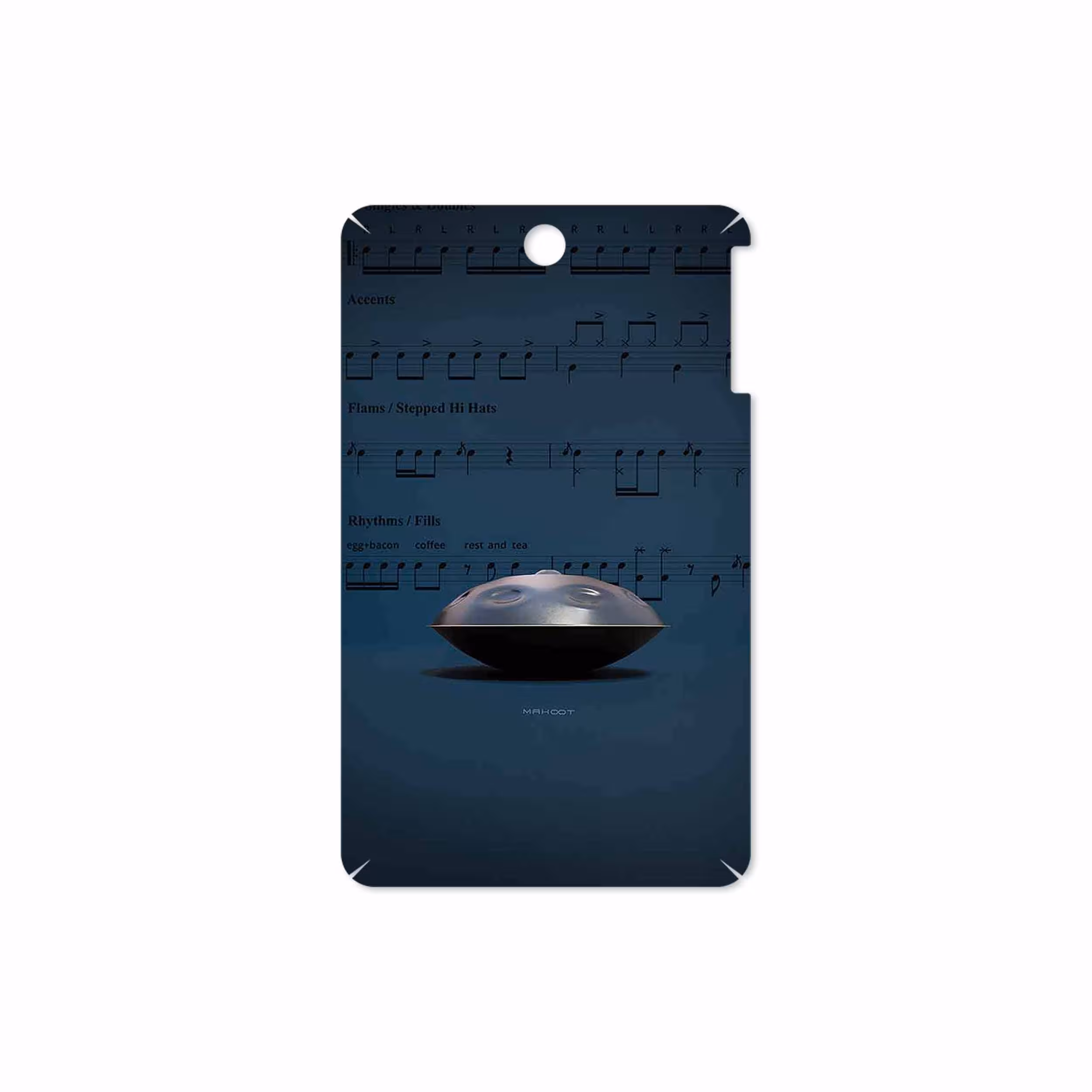 برچسب پوششی ماهوت مدل Hang Instrument مناسب برای تبلت لنوو A7-50 A3500 2014