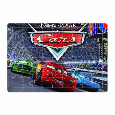 پازل 54 تکه طرح Cars مدل P0035