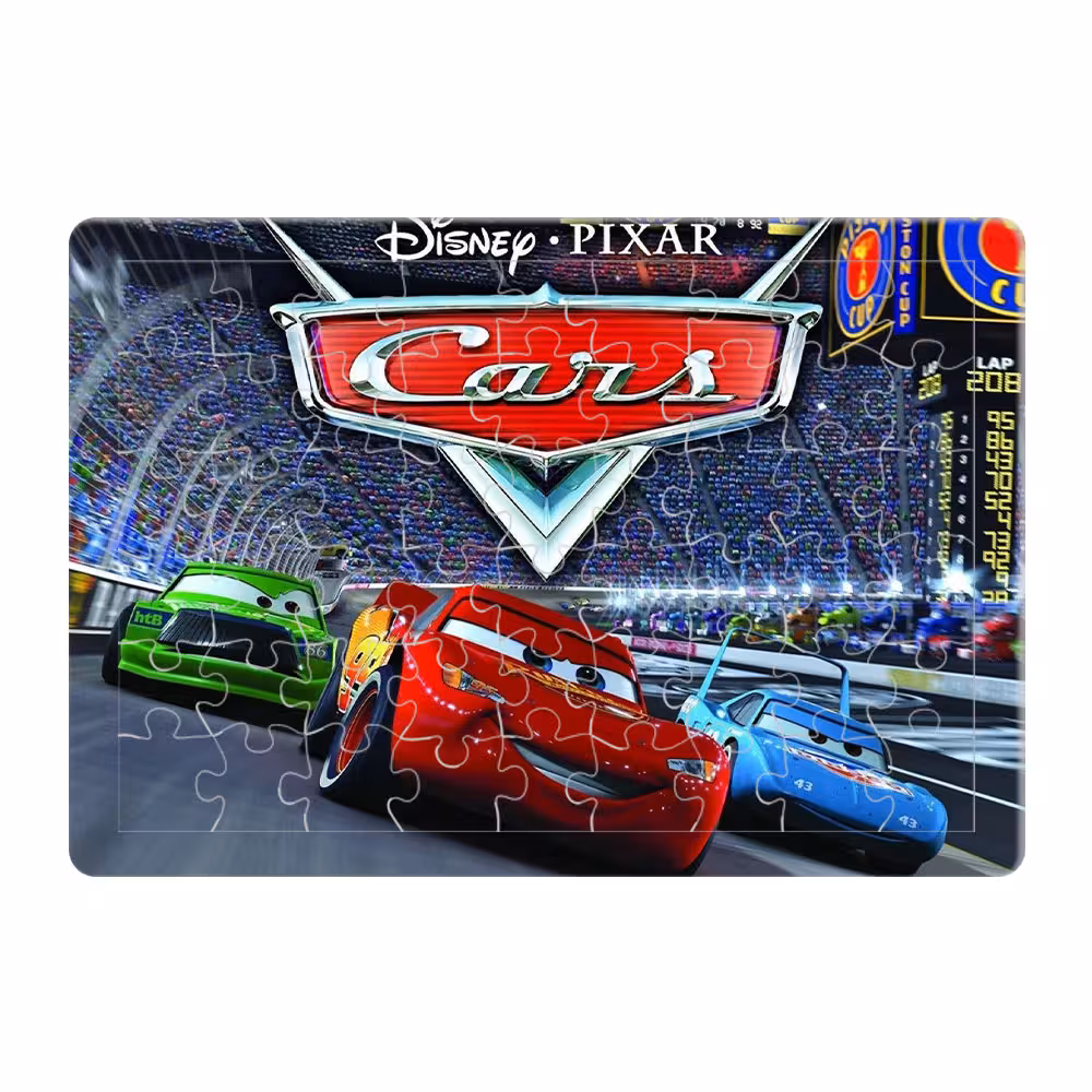 پازل 54 تکه طرح Cars مدل P0035
