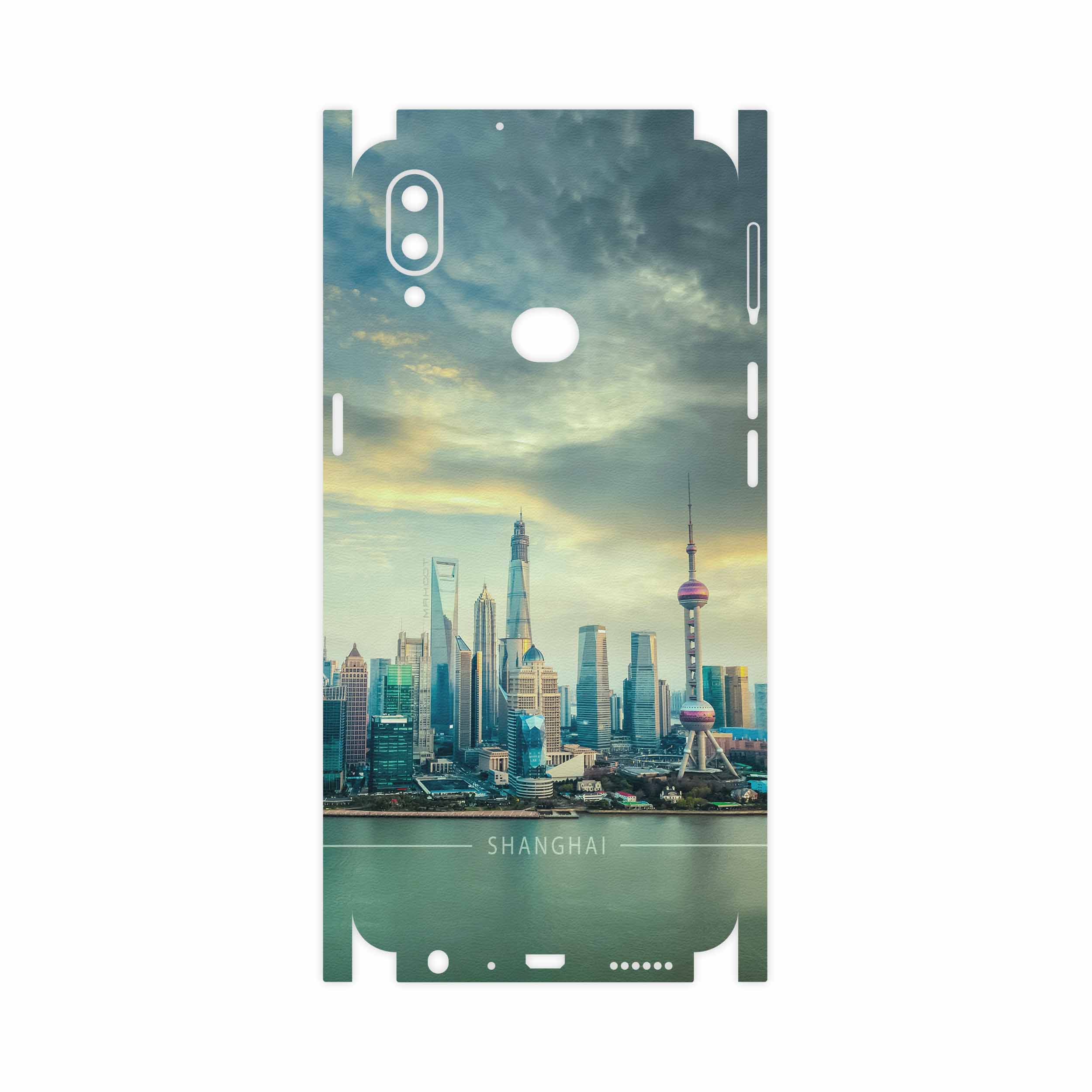 برچسب پوششی ماهوت مدل Shanghai City-FullSkin مناسب برای گوشی موبایل سامسونگ Galaxy A10s