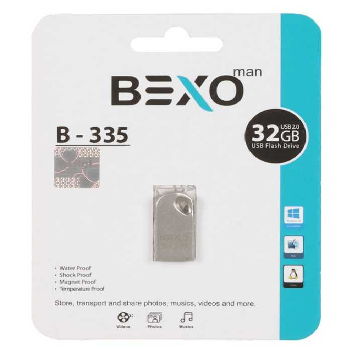 فلش مموری بکسو مدل B-335 USB 2.0 ظرفیت 32 گیگابایت