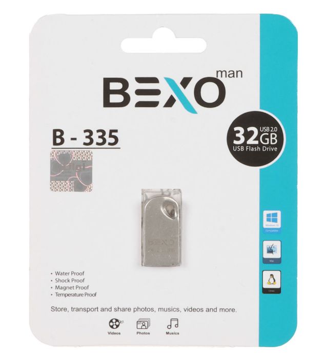 فلش مموری بکسو مدل B-335 USB 2.0 ظرفیت 32 گیگابایت