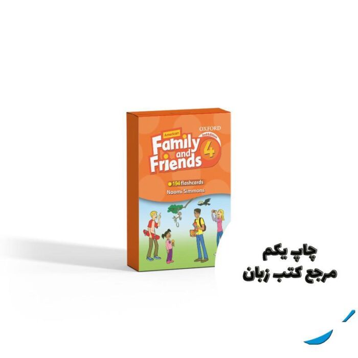 Family and Friends 4 2nd Flash Cards (فلش کارت)