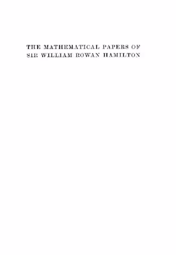 خرید و دانلود نسخه کامل کتاب The collected mathematical papers: Geometrical optics