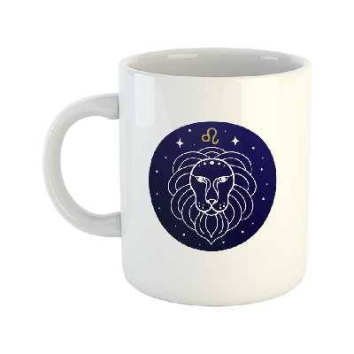 ماگ طرح نماد ماه تولد مدل مرداد