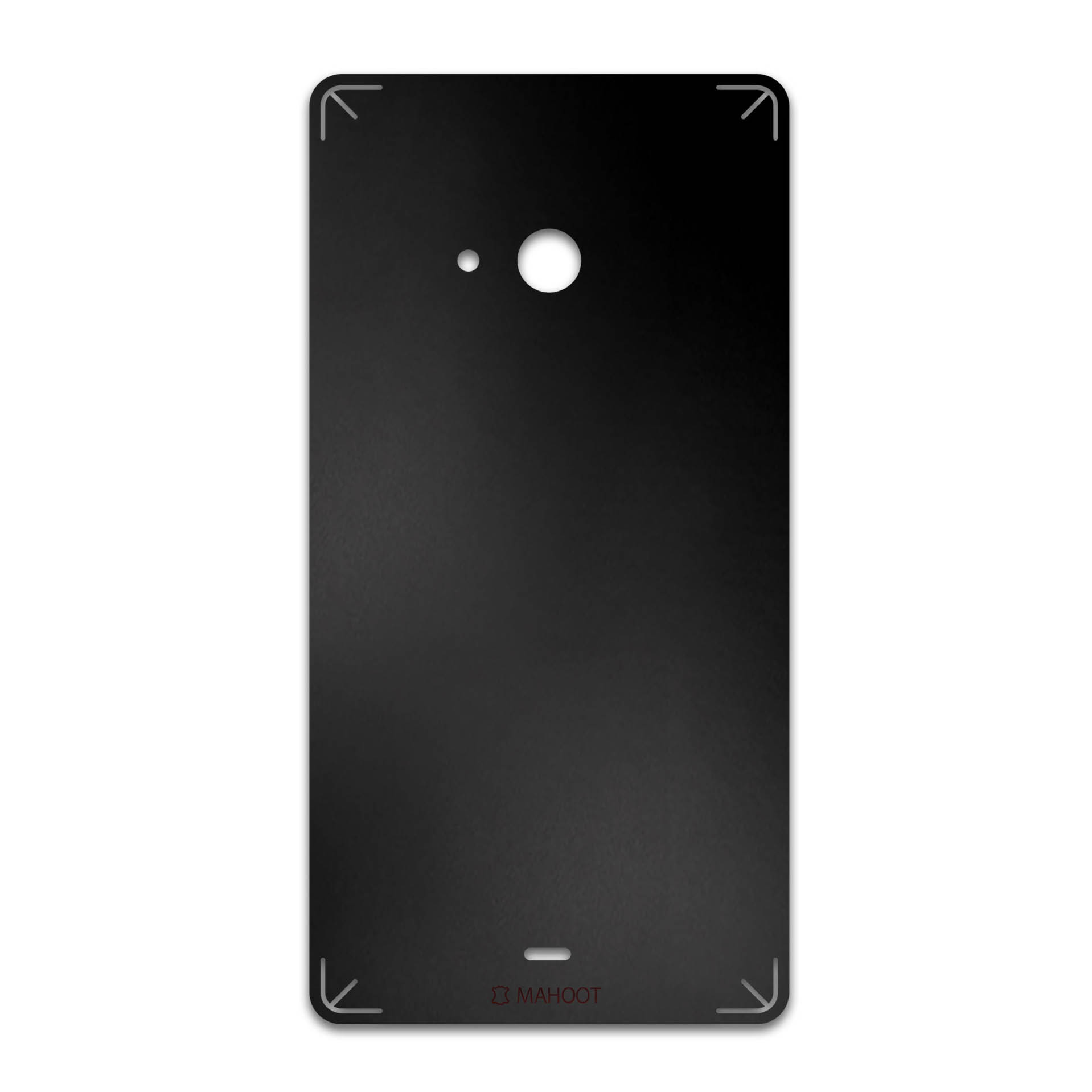 برچسب پوششی ماهوت مدل Black-Matte مناسب برای گوشی موبایل مایکروسافت Lumia 540